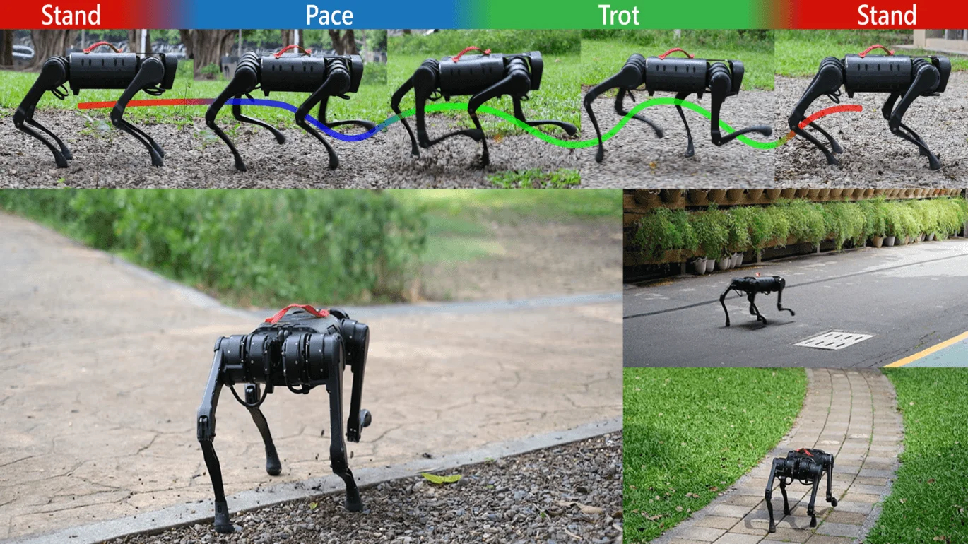 AIC-12_Expanding Versatility of Agile Locomotion through Policy Transitions Using Latent State Representation